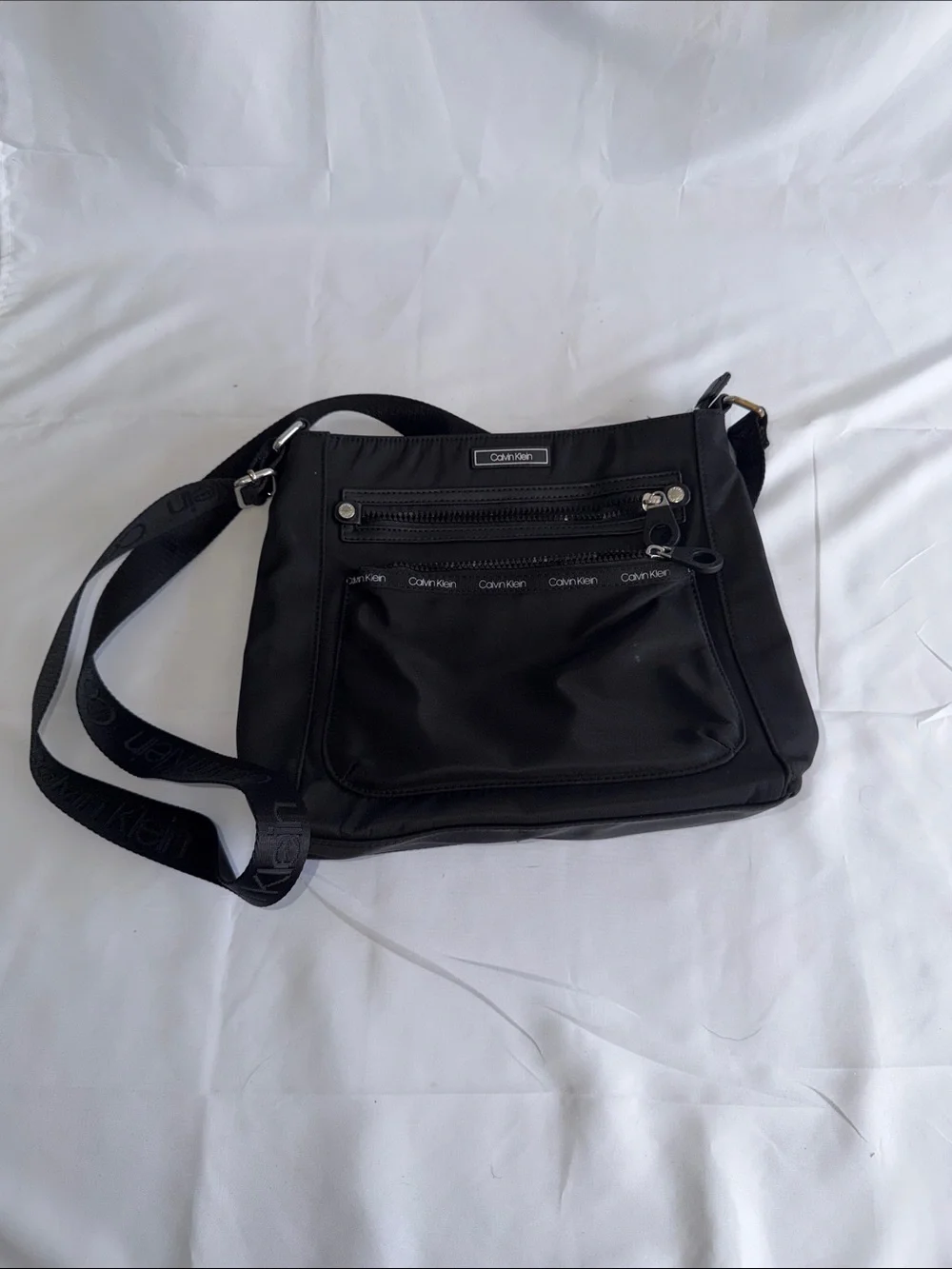 Calvin Klein Black Crossbody Shoulder Bag